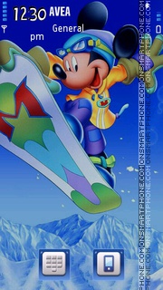 Mickey Mouse tema screenshot