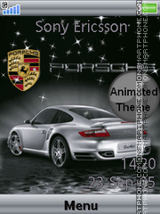 Porsche theme screenshot