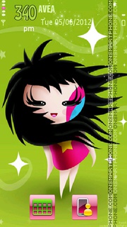 StyL GirL theme screenshot