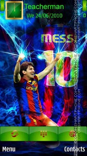 Lionel Messi 2013 Theme-Screenshot