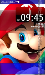 Mario Full Touch es el tema de pantalla