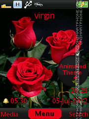 Roses tema screenshot