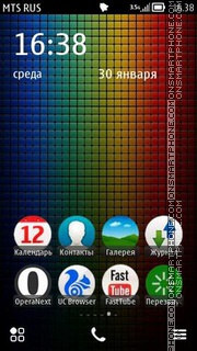 Color Frame tema screenshot