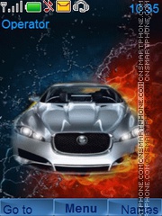 Cars tema screenshot