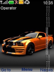 Mustang gt 500 es el tema de pantalla