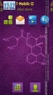 Chemistry s60v5 es el tema de pantalla