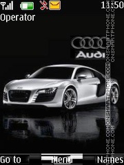 Animated Audi theme screenshot