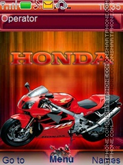 Capture d'écran Honda C1 thème