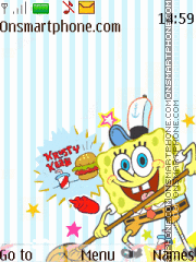 Sponge Bob 12 theme screenshot