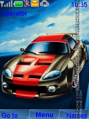 Cars tema screenshot