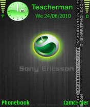 Скриншот темы Sony Ericsson