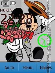 Funny Mickey theme screenshot