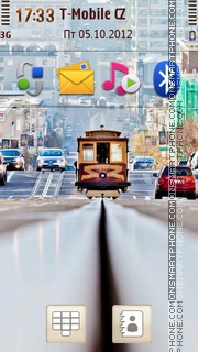 San Francisco Streets tema screenshot