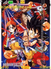 Dragon Ball GT theme screenshot