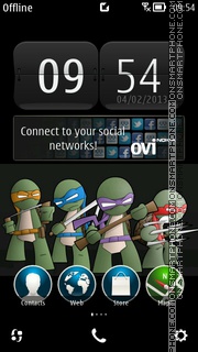 Ninja theme screenshot