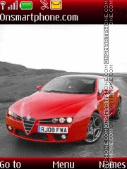 Alfa Romeo Brera theme screenshot