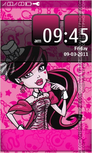 Monster High Full Touch Theme-Screenshot