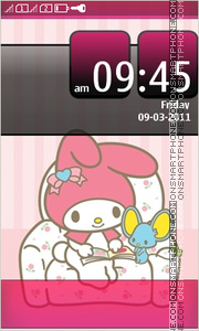 My Melody Full Touch theme screenshot