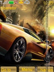 Lamborghini tema screenshot