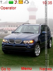 Скриншот темы BMW X5
