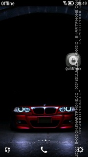 3D Bmw es el tema de pantalla