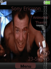 John McClane Die Hard es el tema de pantalla