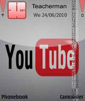 YouTube Logo es el tema de pantalla