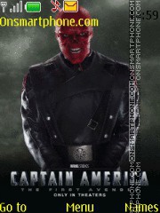 Red Skull tema screenshot