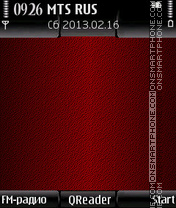 G-Red Theme-Screenshot