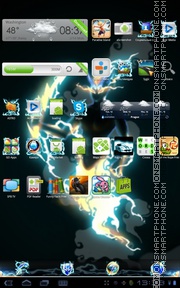 Thunder 02 tema screenshot