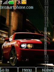 Dodge Challenger Witr Tone theme screenshot