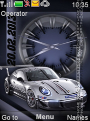 Porsche theme screenshot