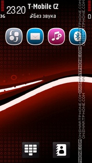 Black Red 02 theme screenshot