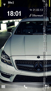 Mercedes tema screenshot