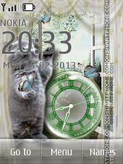 Cat tema screenshot