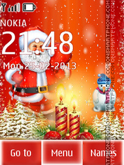 Santa 2015 tema screenshot