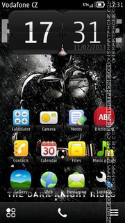 Dark Knight Rises 01 tema screenshot