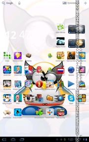 Скриншот темы Ubuntu Penguin