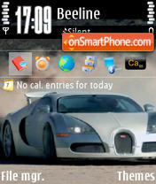 Bugatti 01 theme screenshot