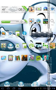 Casper the Friendly Ghost 01 Theme-Screenshot