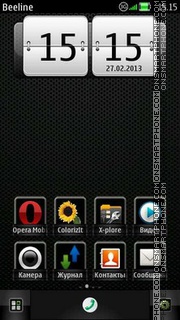 Steels theme screenshot