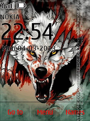 Wolf es el tema de pantalla