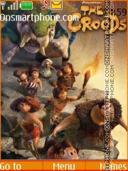 Capture d'écran The Croods thème