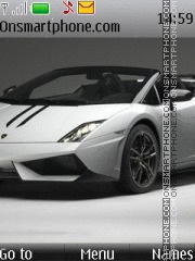 Скриншот темы Lamborghini Gallardo LP570