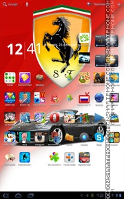 Ferrari 613 theme screenshot