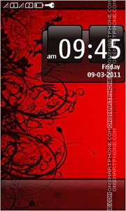 Perfect Red Full Touch theme screenshot