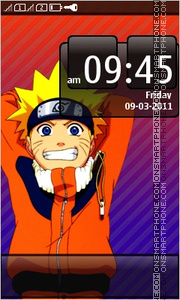 Naruto Full Touch Nokia tema screenshot