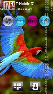 Скриншот темы Parrot HD v5