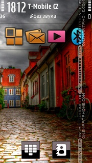 Nice View HD Alleyway tema screenshot