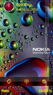 Скриншот темы Passion Nokia